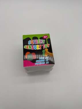 Squishy Sensory Toy Pull It Squish It Stretch It Blue Gumdrop